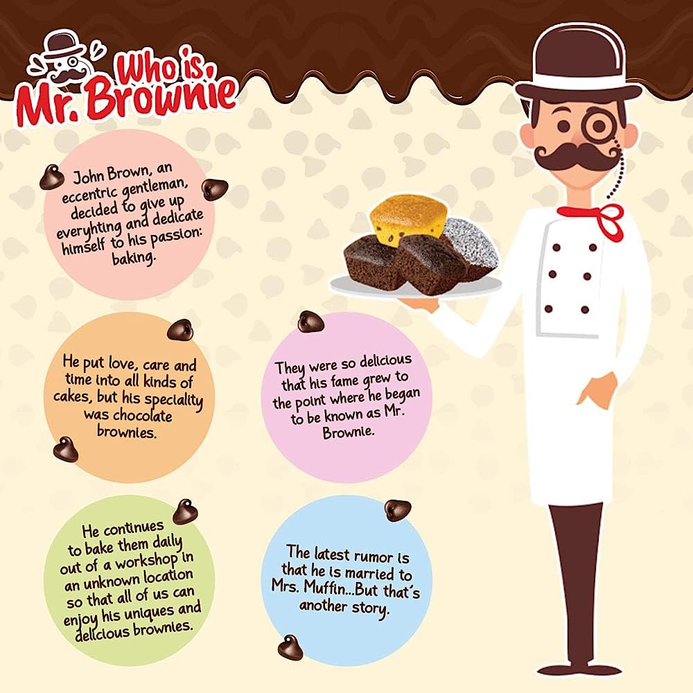 Mr. Brownie Limón – 96 Brownies (8 und x 12 bolsas)