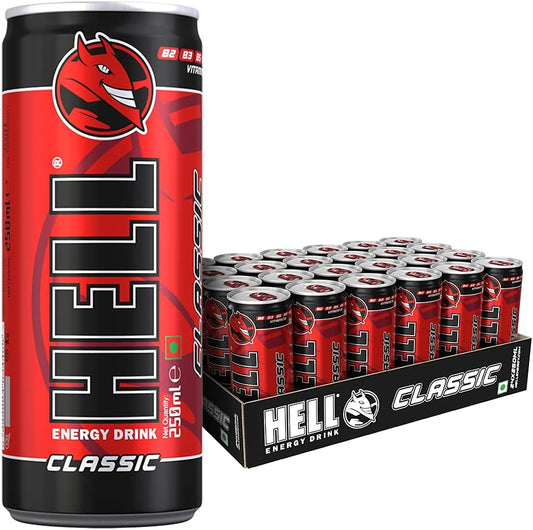 Hell Energy bebida energética clásica pack 24x250ml sin conservantes Golominas