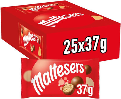Maltesers chocolate con leche pack 25x37g bolas de chocolate Golominas