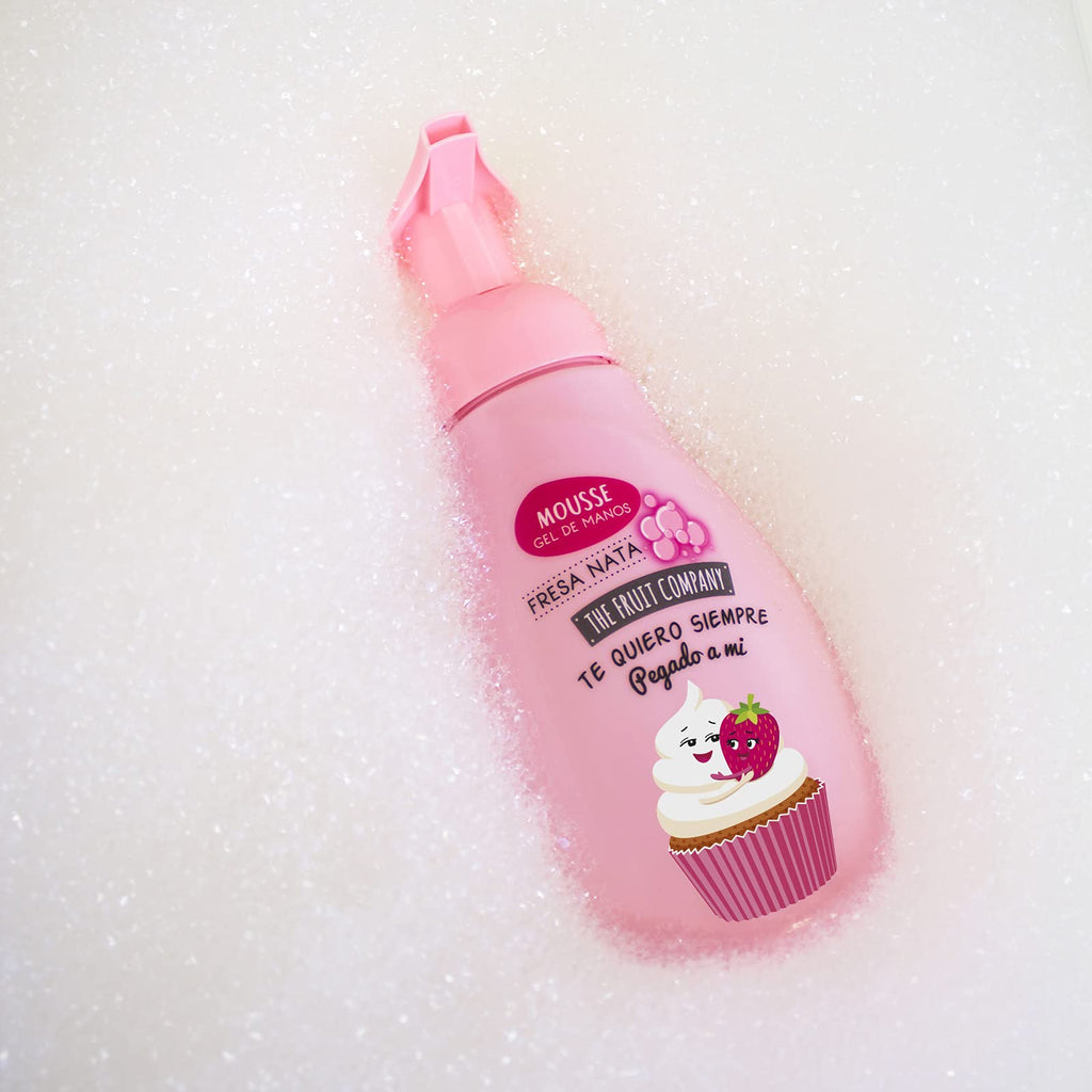 The Fruit Company  - Jabón de Manos Espuma Mousse, Coco, 250 ml, 4 ud.