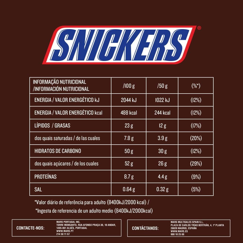 Snickers Chocolatina (24 x 50g)