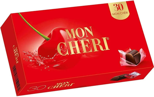 Ferrero Mon Cheri chocolate alemán licor cereza 157g bombones Golominas