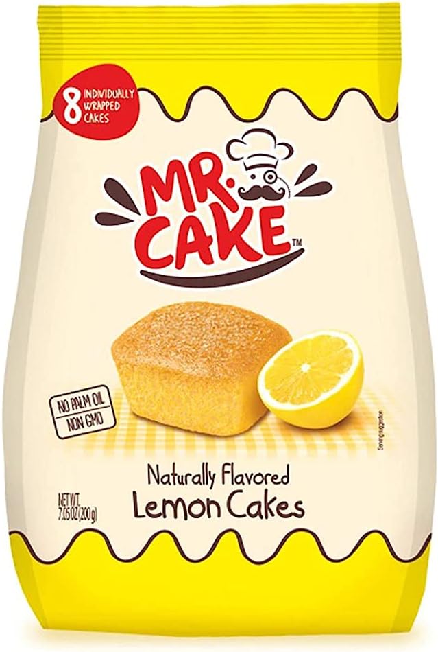 Mr. Brownie Limón – 96 Brownies (8 und x 12 bolsas)