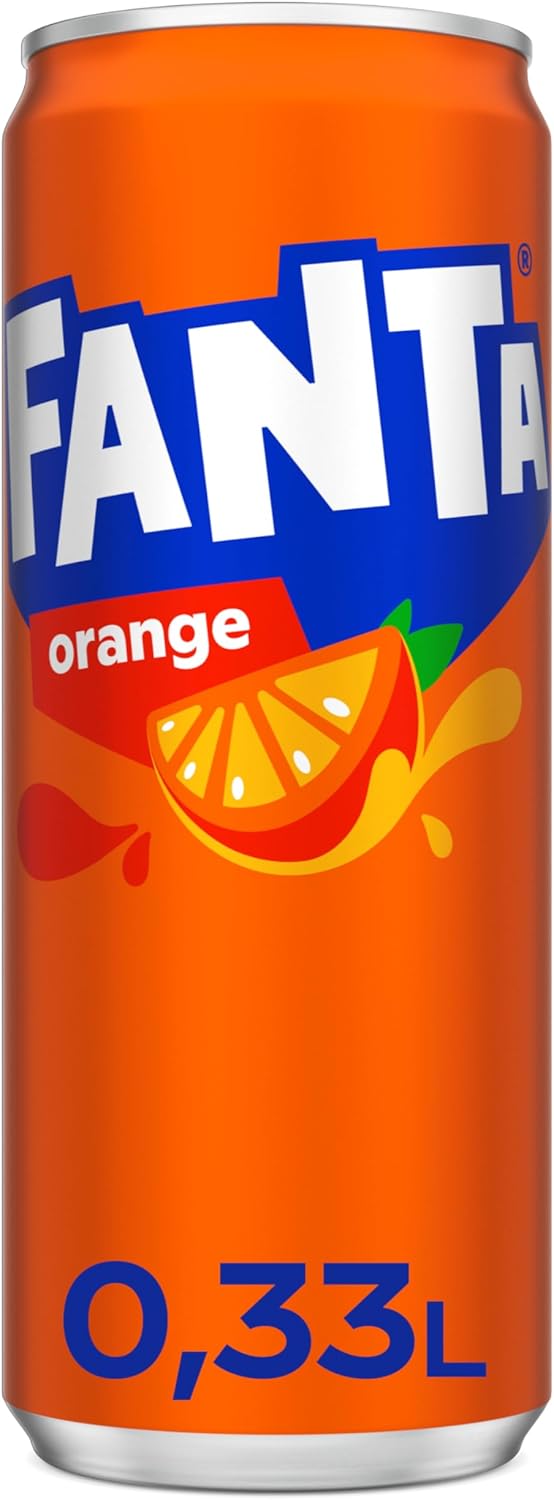 Fanta Naranja – Pack 24 Latas de 330 ml