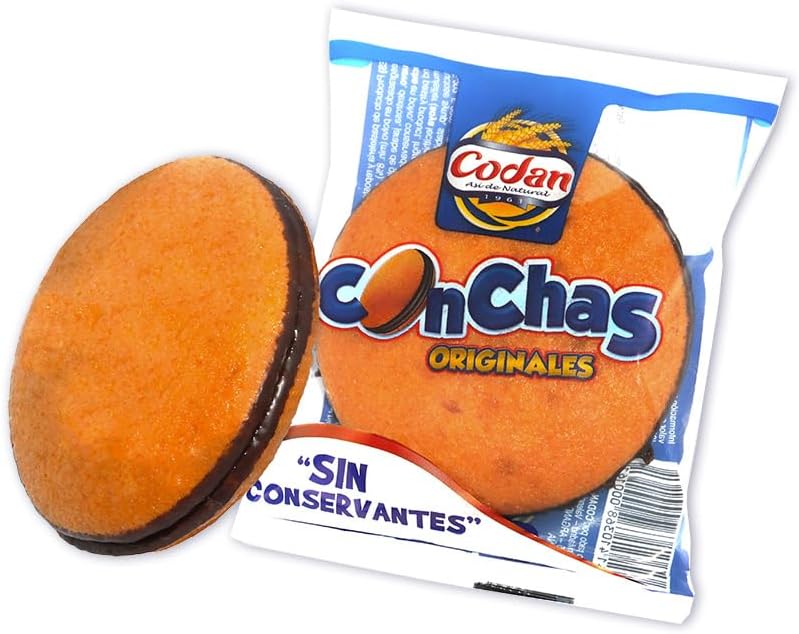 Conchas Mini y Dorayakis | Pack de 12 x 5 Uds. (180 g por Pack) | Producto de Pastelería y Repostería | Bollería Tierna y Esponjosa Ideal para Desayunos y Meriendas