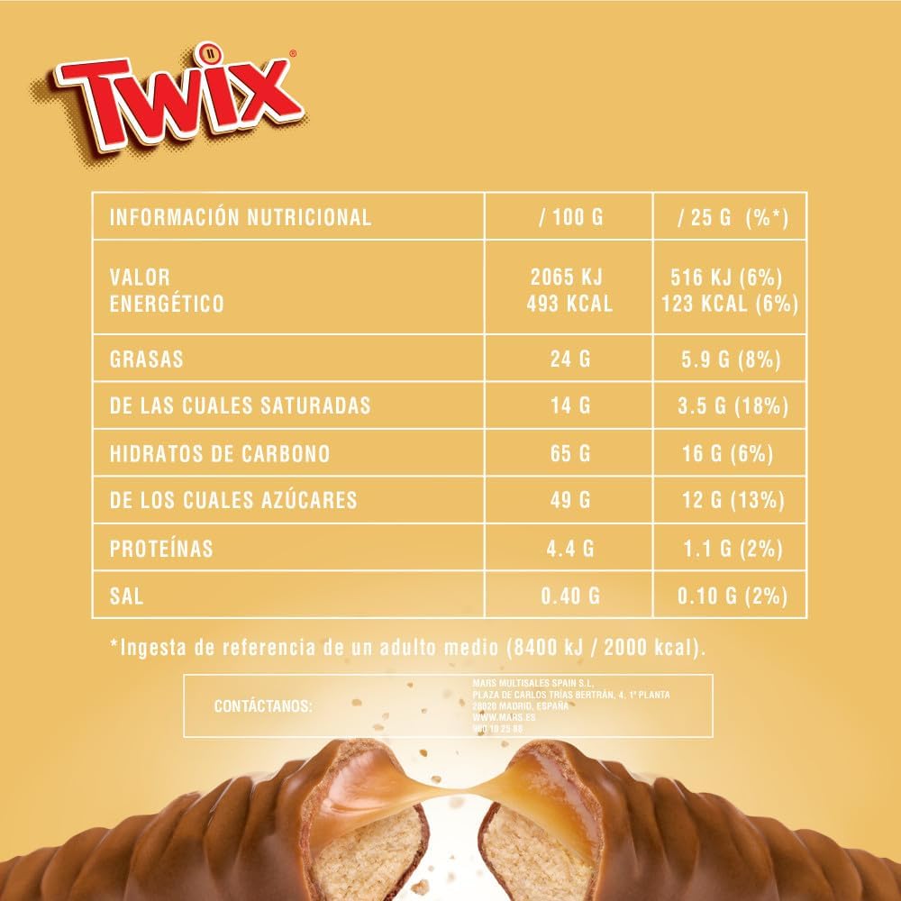 Twix Chocolatina (25 x 50g)