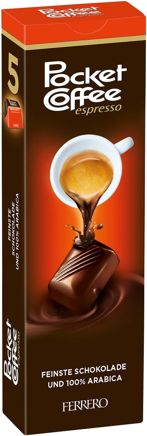 Pocket Coffee Ferrero 12x5 piezas Packs