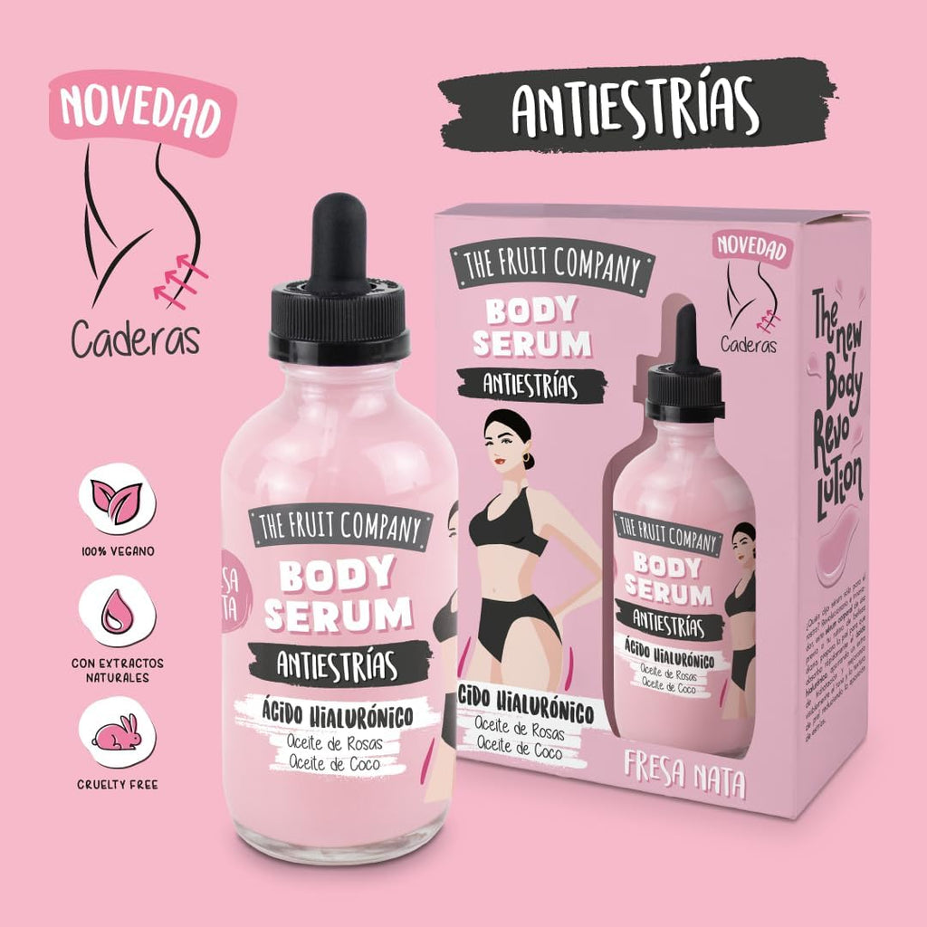 Pack de 2 Sérum Corporal The Fruit Company Fresa y Nata  120ml*2 total 240ml