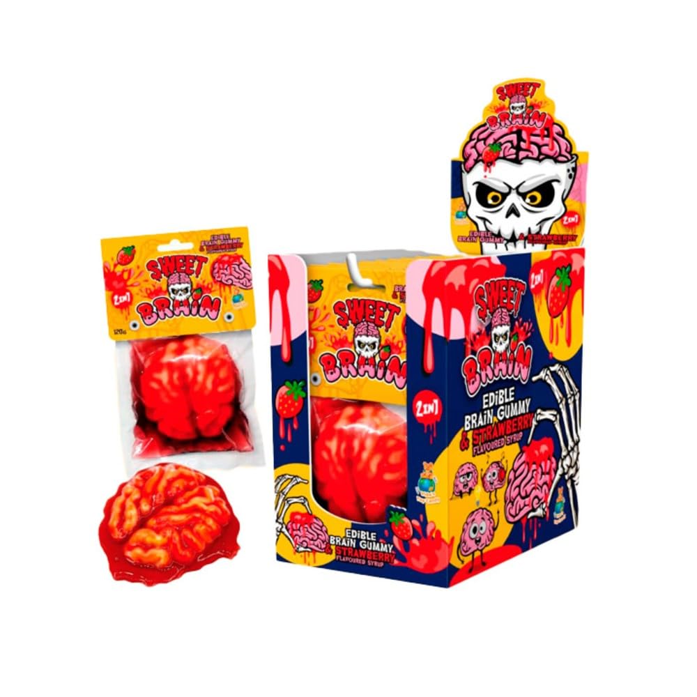 Sweet Brain 2 en 1 caja expositora de 12 unidades