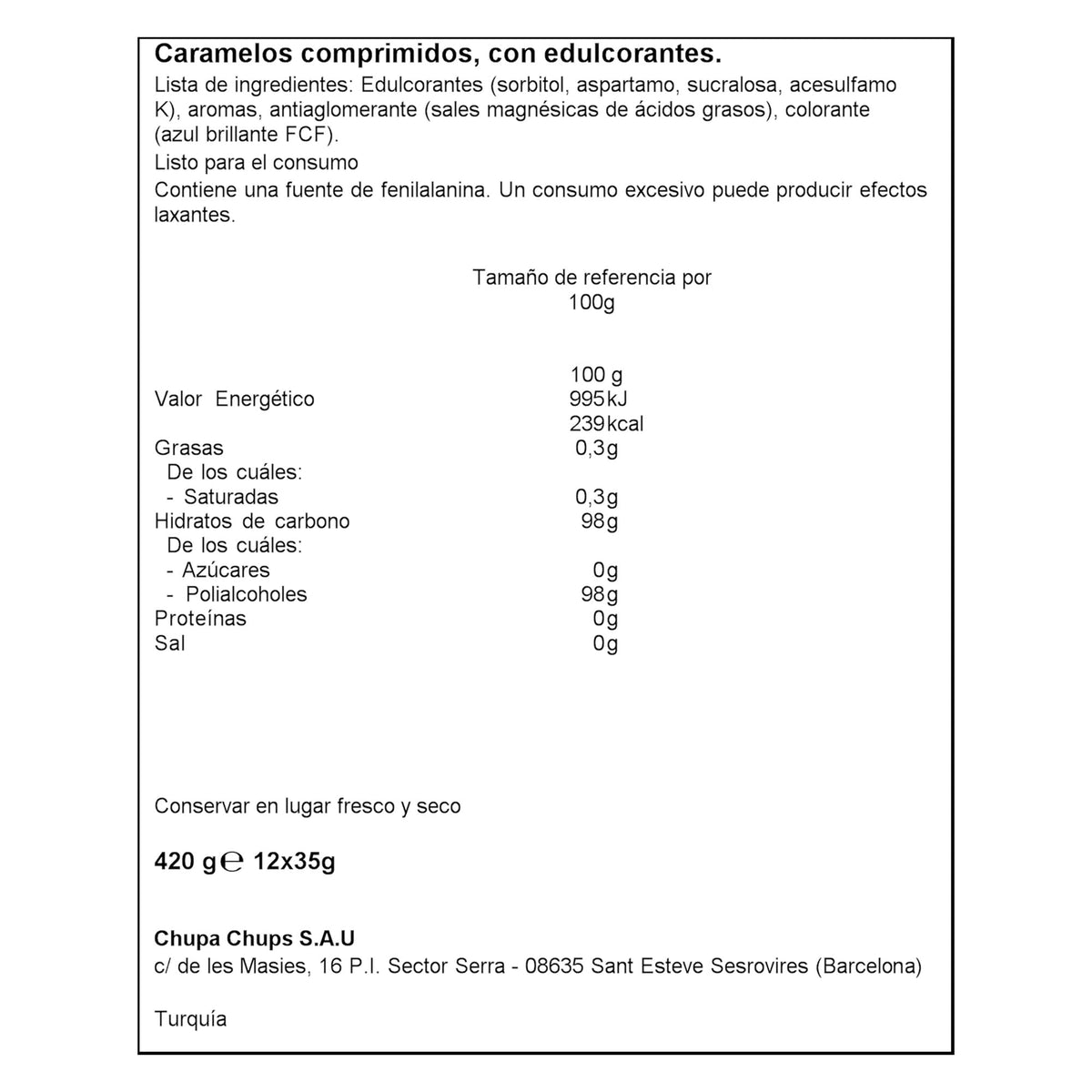 Smint Caramelos Sin Azúcar – Pack de 12 Latas, Sabores Variados