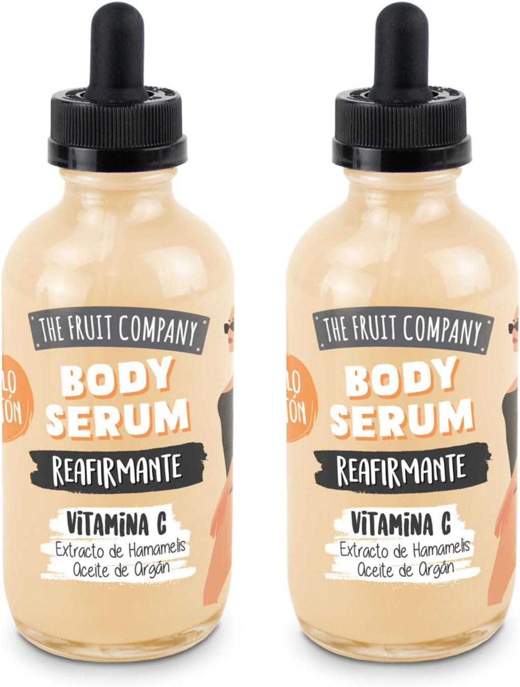 Pack de 2 Sérum Corporal The Fruit Company Melocotón