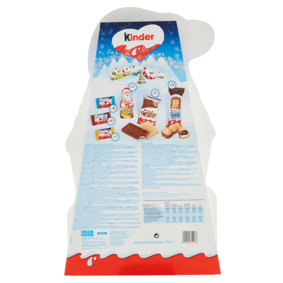 Calendario de Adviento Kinder Biscuits – Especialidades de Chocolate