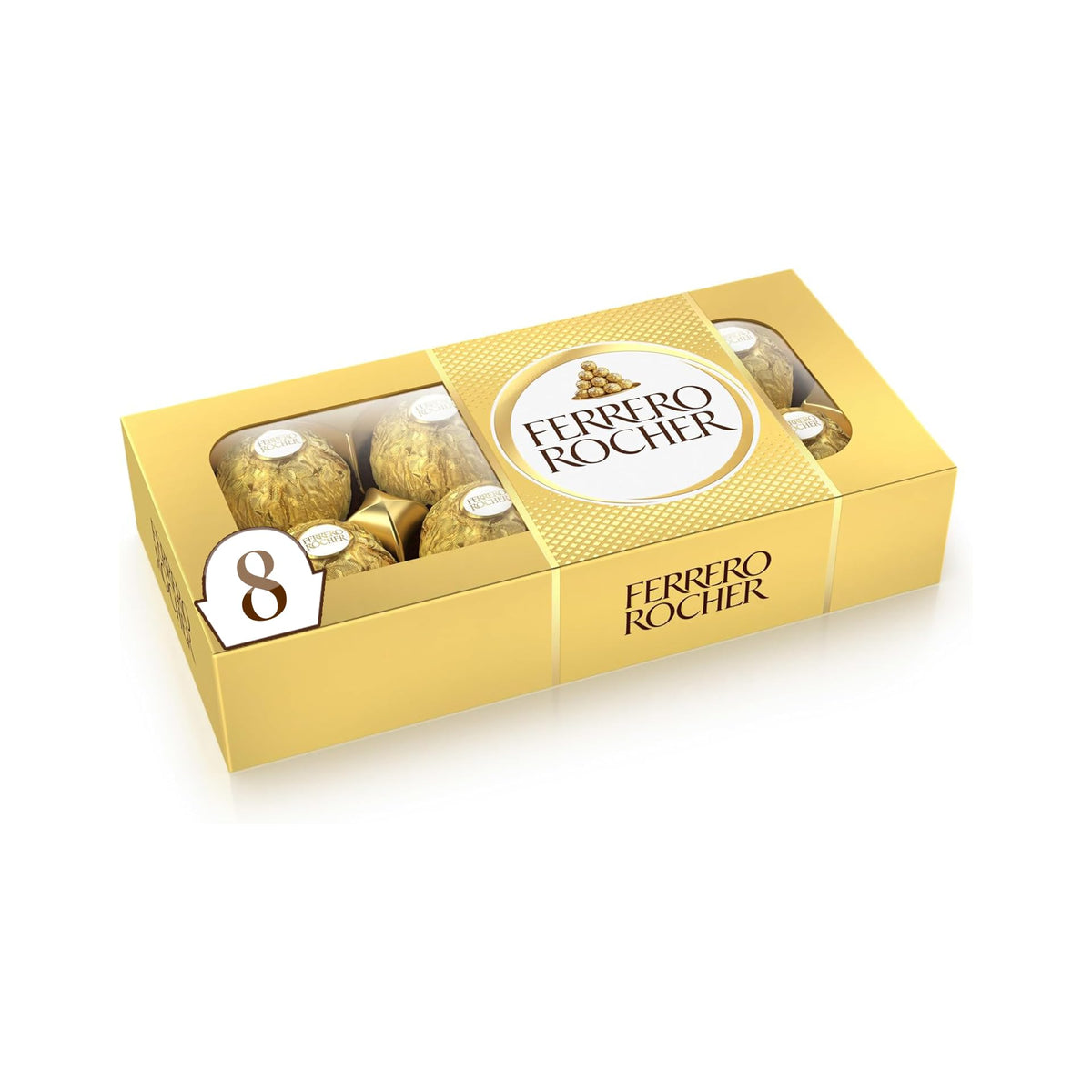 Ferrero Rocher T8 – 8 Bombones, 100 g