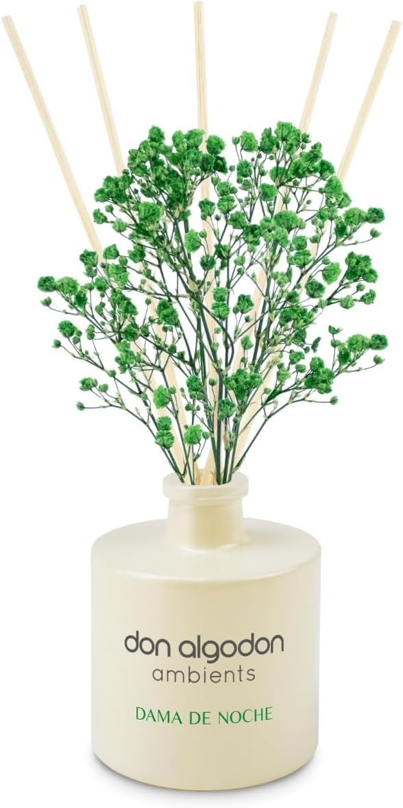 Don Algodon Ambients Ambientador Mikado dama noche. Difusor de varillas, +60 días duración.