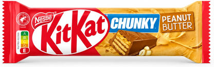 KitKat Chunky Peanut Butter 42 g – Caja de 24 Barritas