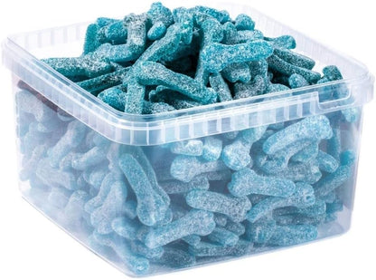 Mr Flopo Pop llaves inglés ácidas azules 290 unidades chuches Golominas