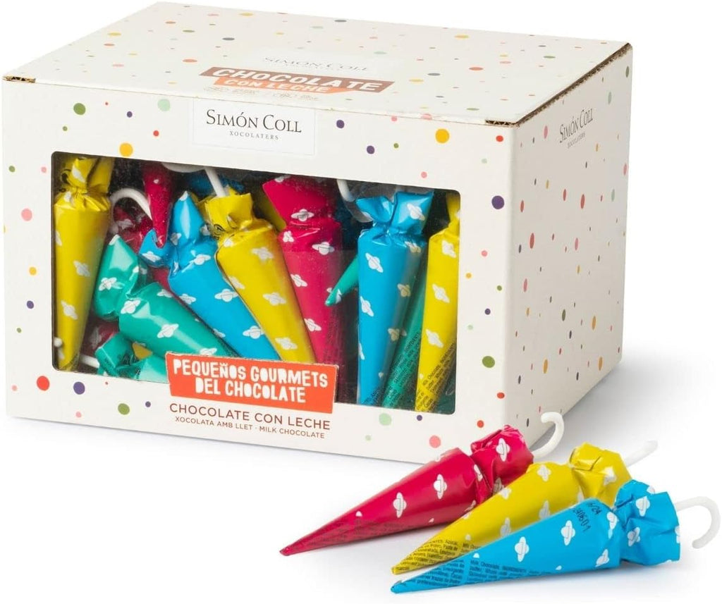 Chocolates Simón Coll (Paraguas Planetas) de Chocolate con Leche