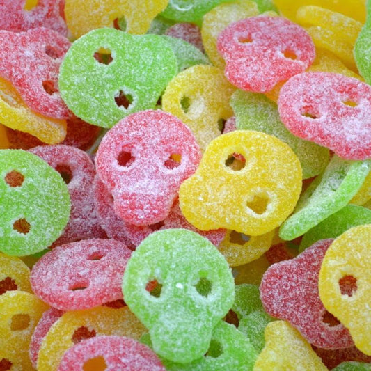 Calaveras de Colores Súper Ácidas – 290 unidades 1,5kg