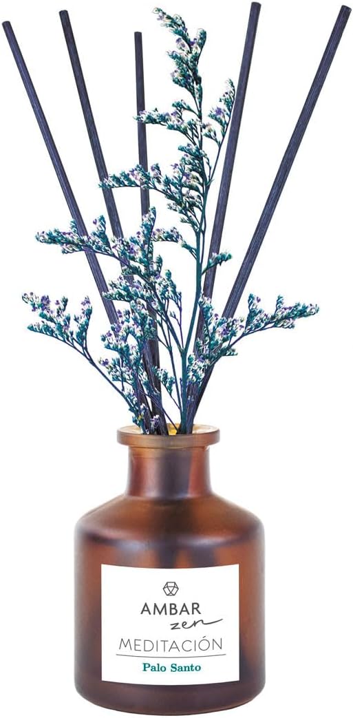 Pack de 4 Mikados Ámbar Zen Palo Santo  40 ml x 4