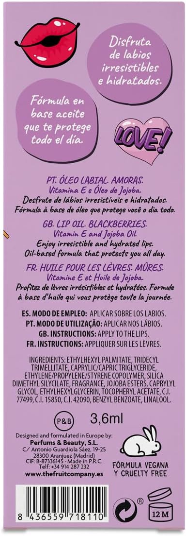 Labial TFC The Fruit Company Pack de 2