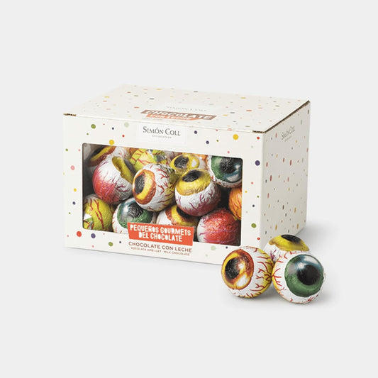 Simón Coll ojos chocolate con leche 12g 40 unidades al por mayor Golominas