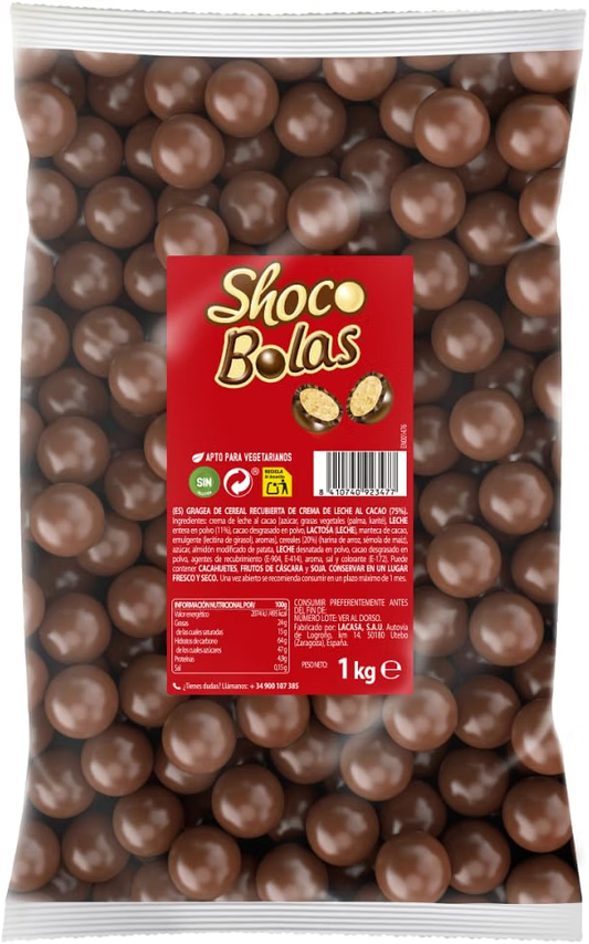 LACASA Shocobolas milk chocolate 1 kg