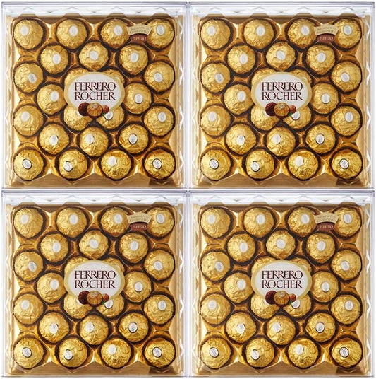 Ferrero Rocher T24 pack 4 cajas 24 bombones chocolate avellana Golominas