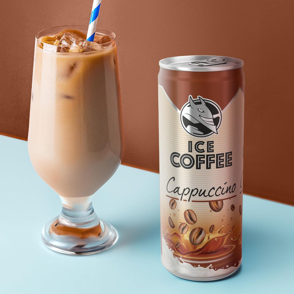 HELL Ice Coffee Cappuccino | 24 latas de 250 ml