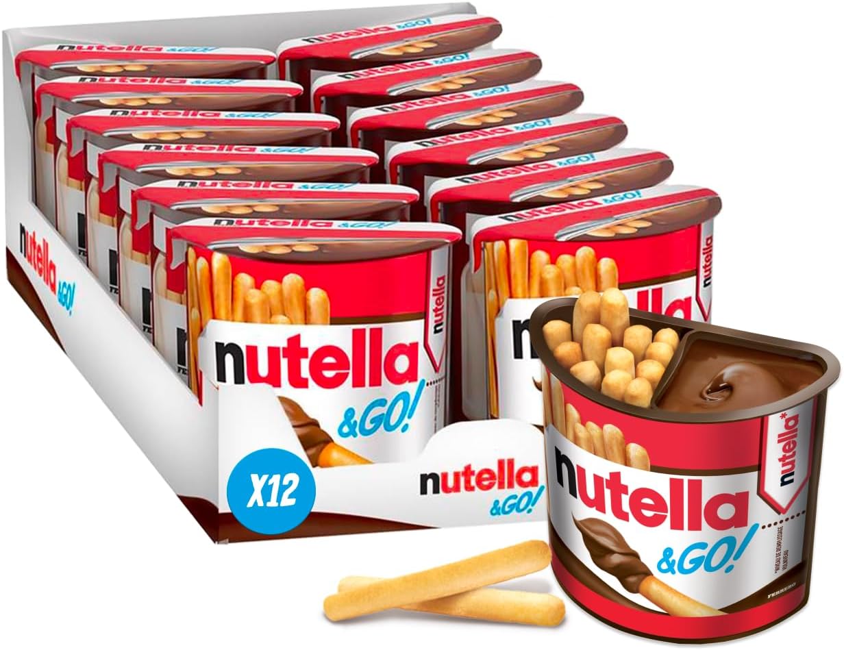 Nutella - Nut & Go - 12 piezas