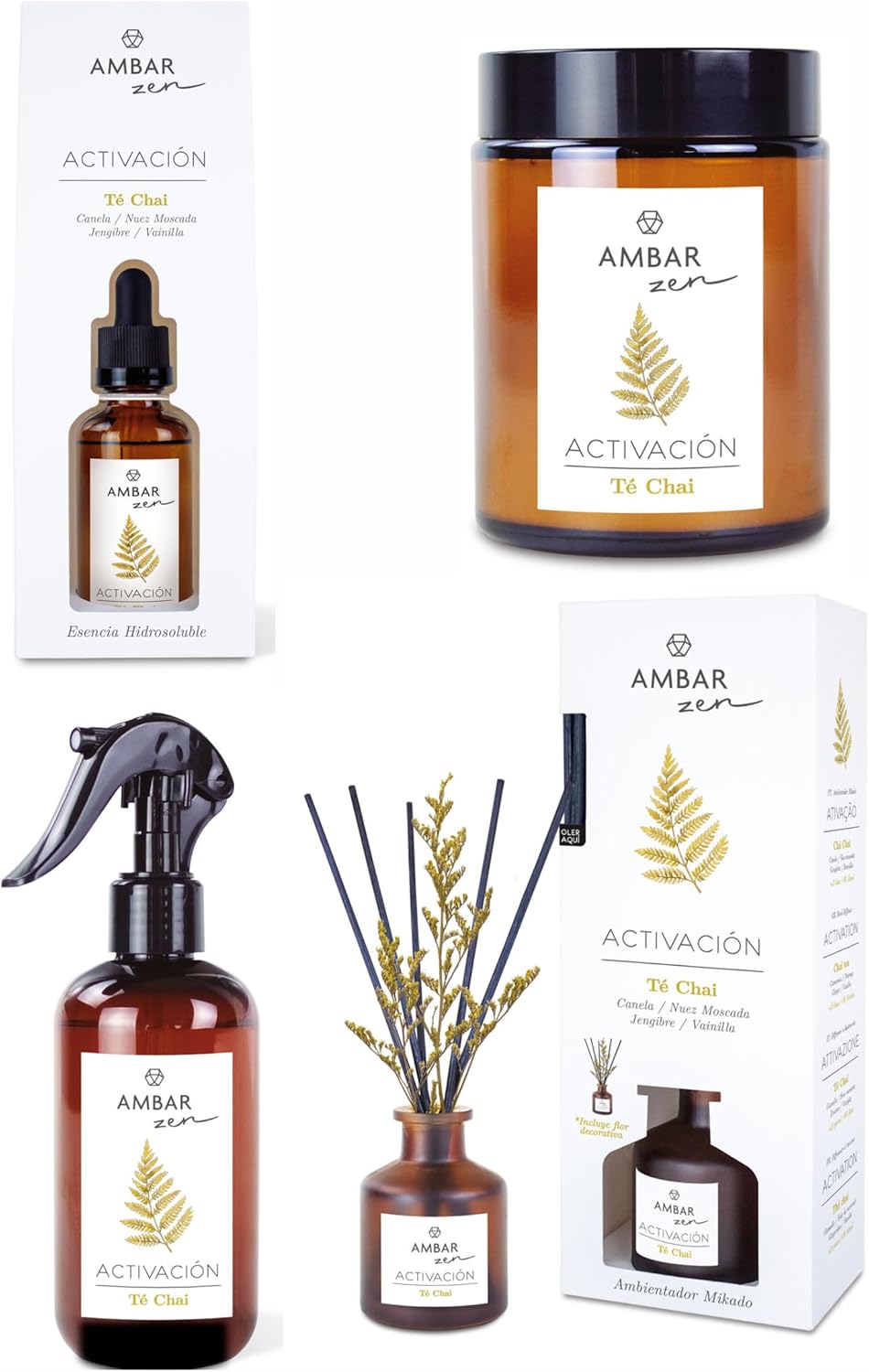 Pack Ambientador Hogar Té Chai