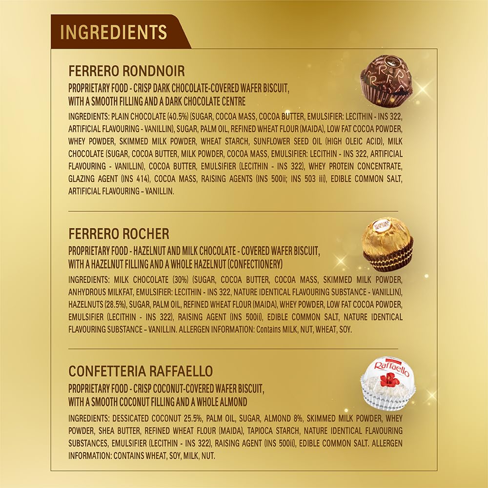 Ferrero Collection T15 – 15 Bombones Surtidos, 172 g