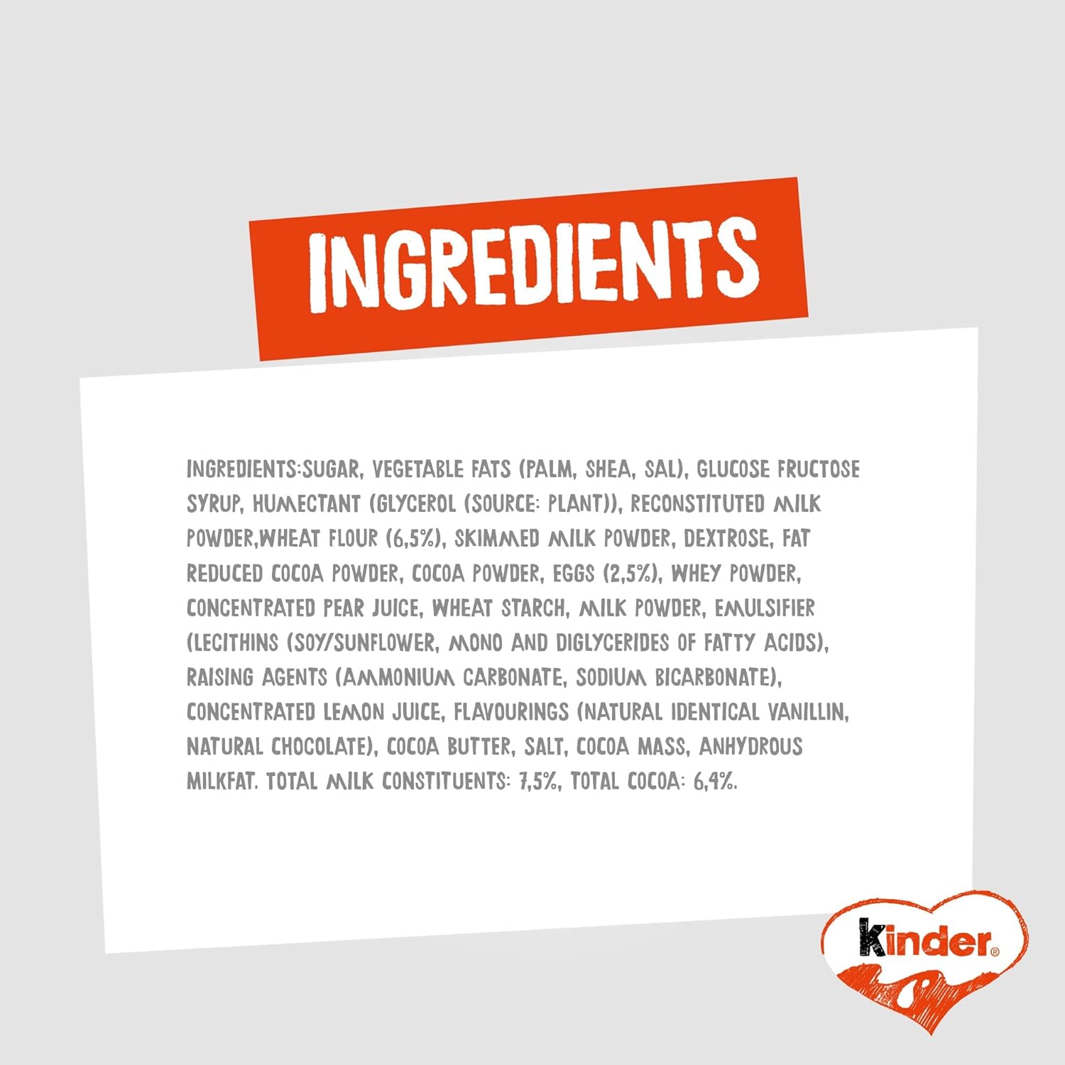 Kinder Délice – Bizcochitos Rellenos de Leche y Cacao (Pack 20 Unidades, 39 g)