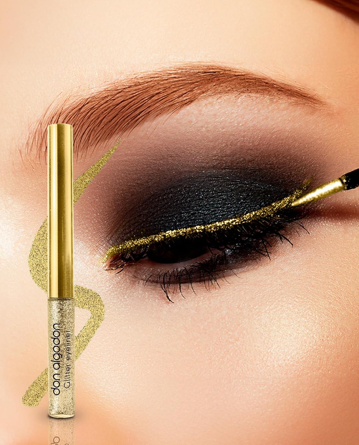 Set de Regalo Star Girl de Don Algodón. Incluye la fragancia Star Girl 30 ml, un 3D Lipgloss rojo, un eyeliner glitter y un neceser metalizado