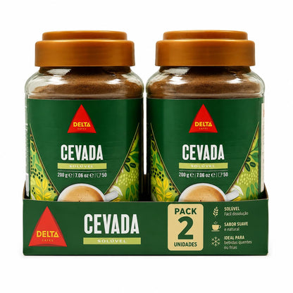 Delta Cafés Cevada Solúvel pack de 2 botes de 200 g