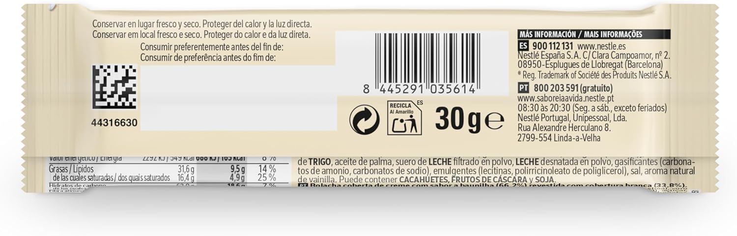 NESTLÉ Mikybar Barrita , 30x30 g