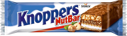 Knoppers NutBar – Barrita de Barquillo con Avellanas Pack 24 x 40 g