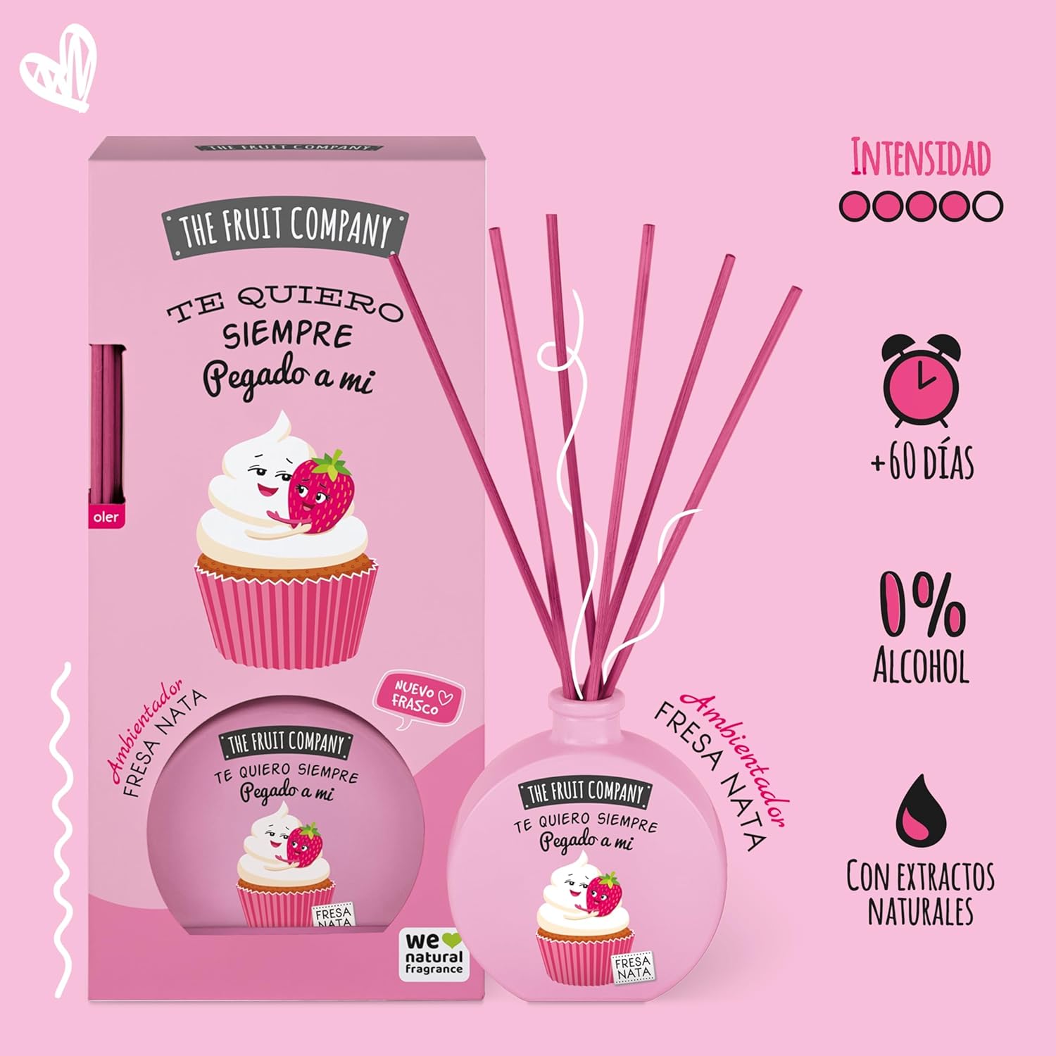 Mega pack 10 unidades para regalar TFC  the fruit company SET regalo fresa y nata y variado