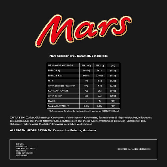 Mars Chocolatina – Pack 24 x 51 g