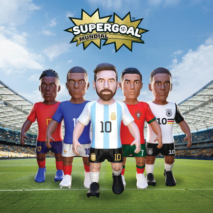Golominas Company SuperGoal World – Pack de 6 Sobres | Figuras Coleccionables Oficiales de Fútbol