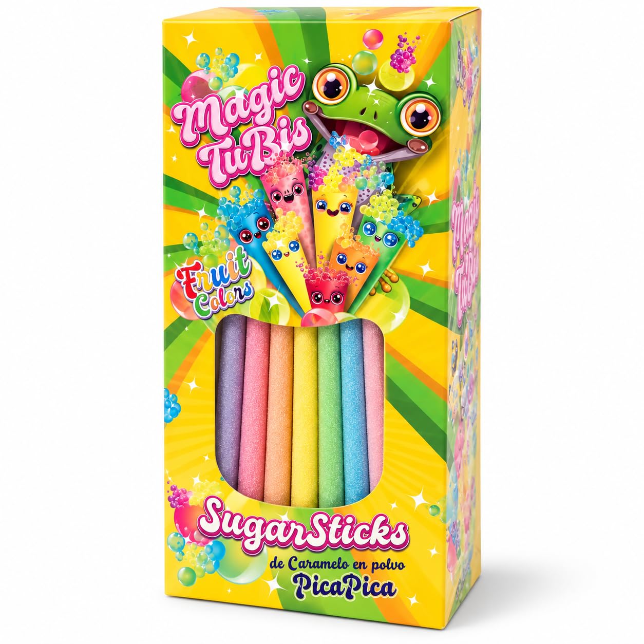Magic Tubis pajitas pica pica caja 150 unidades