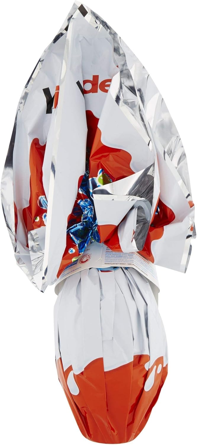 Kinder Huevo de Pascua de chocolate con leche Maxi regalo con juguete sorpresa, 15 g