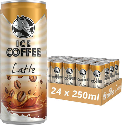 Hell Iced Coffee Latte pack 24 latas 250ml café helado con leche Golominas