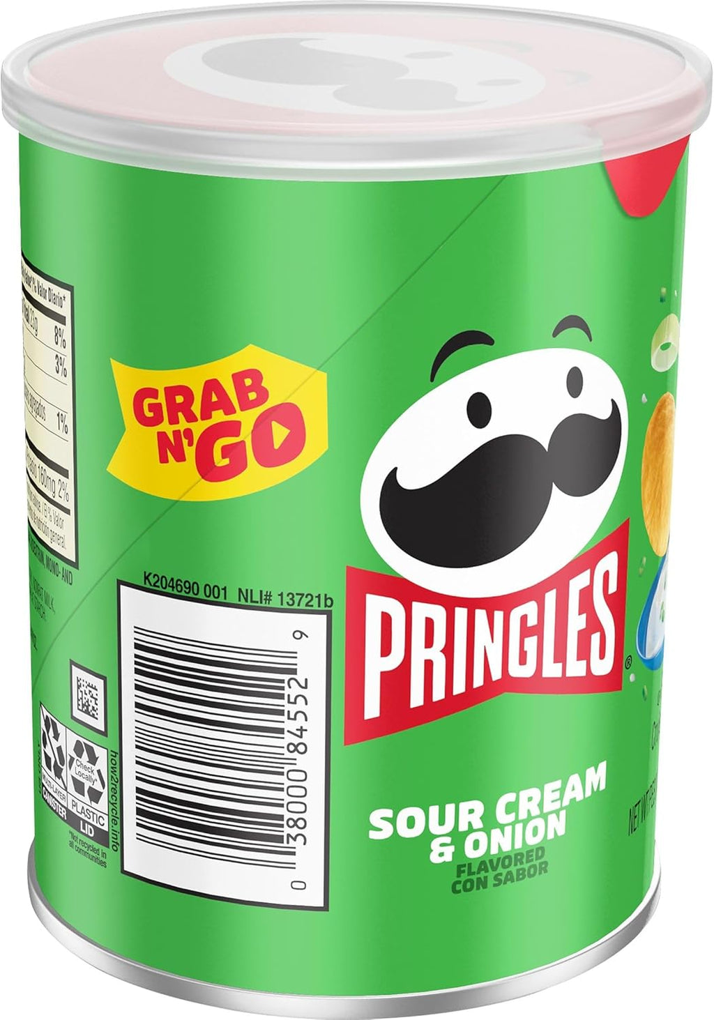 Pringles Sour Cream & Onion – Small Stacks (Pack 12 Unidades)