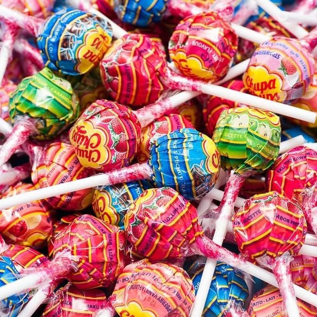 Chupa Chups Piruletas Surtidas – Pack 2 Bolsas x 120 unidades