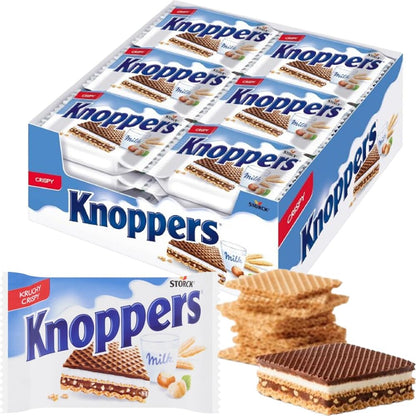 Knoppers Milk pack 24 unidades de 25 g