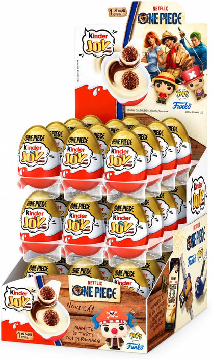 Kinder Joy One Piece x Funko – Caja de 36 Huevos Sorpresa