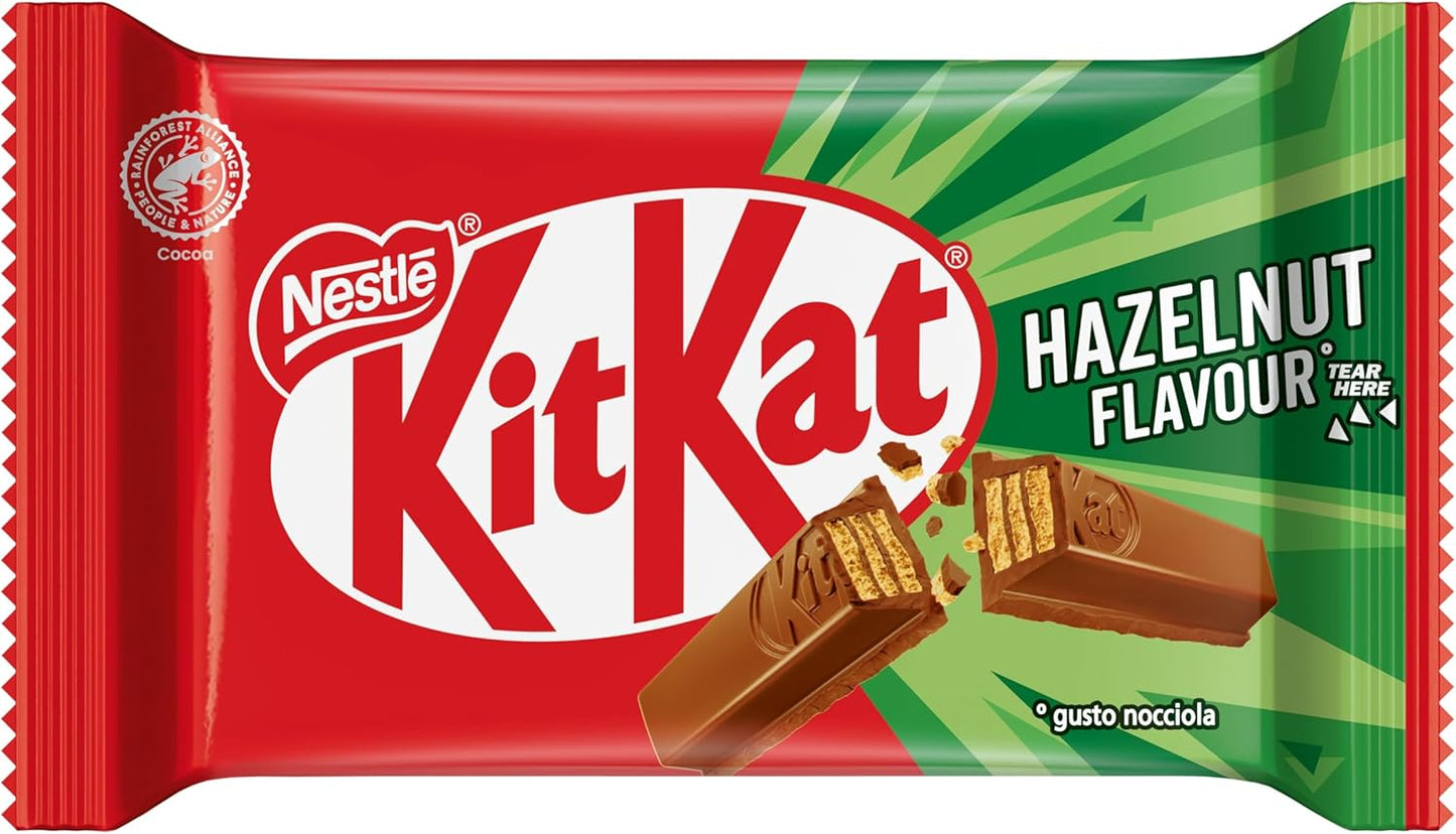 KitKat Hazelnut – Wafer con Chocolate y Avellanas 24x41,5g
