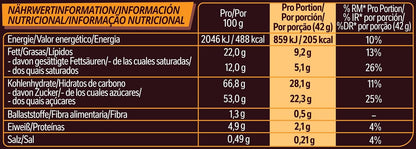 Nestlé Lion – Barritas de Chocolate y Caramelo 24x42g