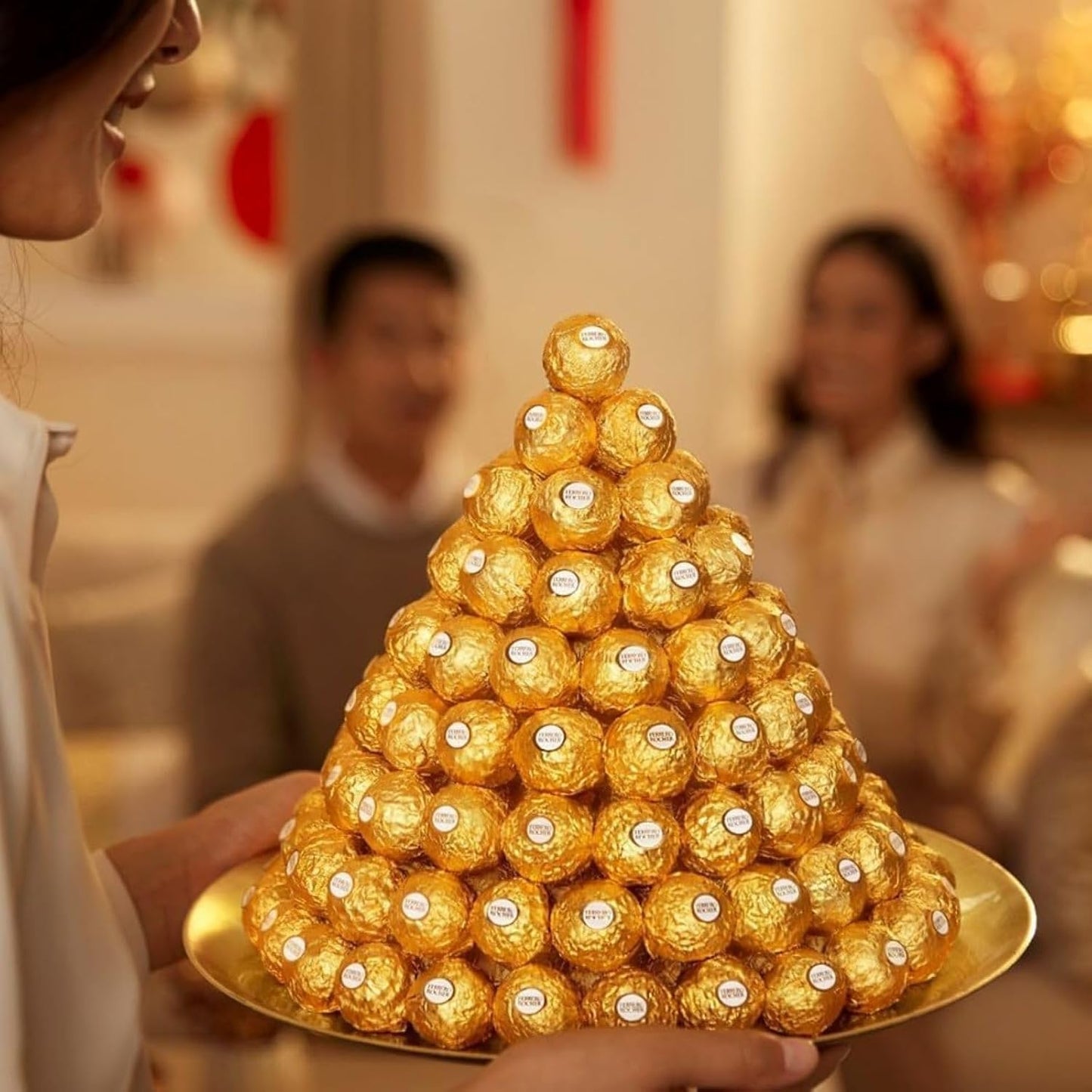 Ferrero Rocher T-30 Chocolate, 30 Tabletas