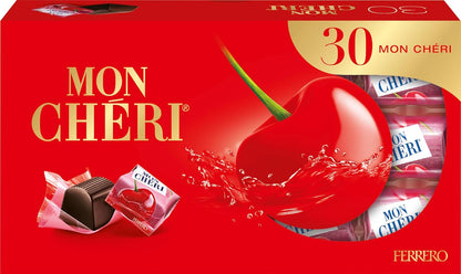 Mon Cheri Ferrero 30 chocolates cereza licor 315g bombones Golominas